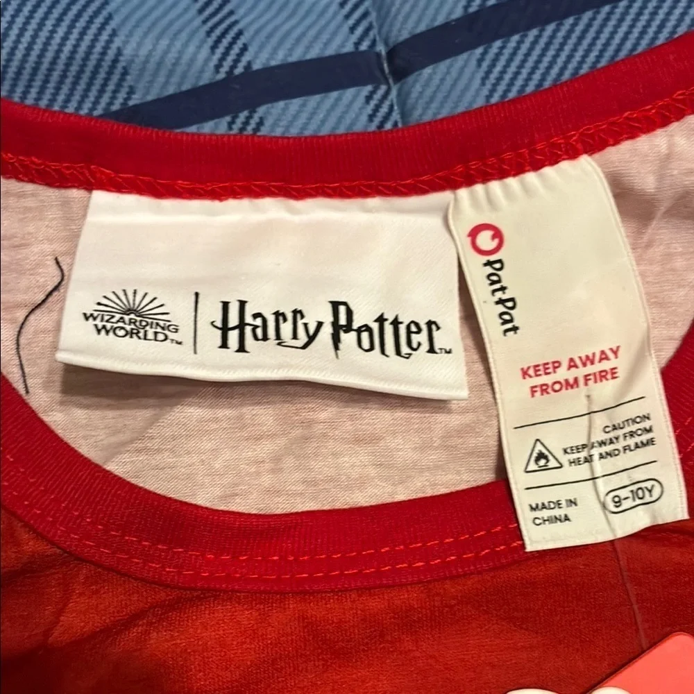 PatPat 9-10years Harry Potter 2 piece Festive Pajama Set